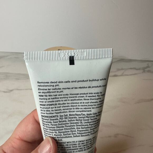 dpHUE ACV Apple Cider Vinegar Scalp Scrub 2oz 59ml Pink Himalayan Salt - Picture 4 of 5